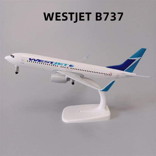 20cm/8" WESTJET B737